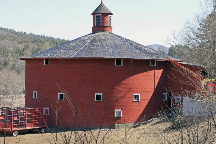 Round and Red, Waterford, Vermont