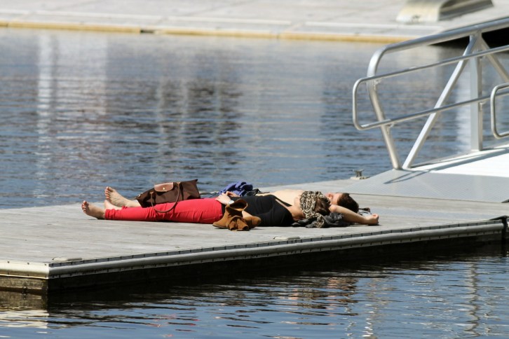 Lazy Day on the Esplanade, Boston, MA