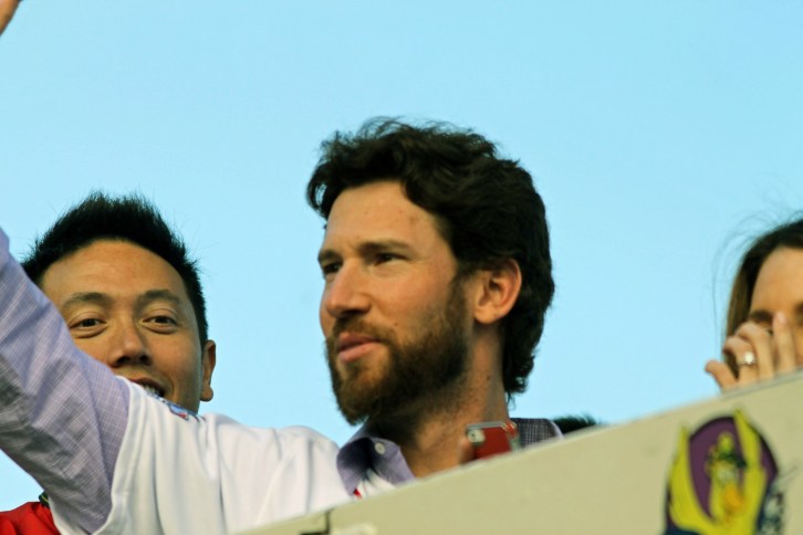 Craig Breslow, Red Sox Rolling Parade, November 2, 2013