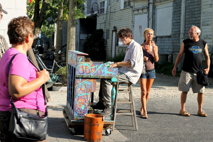 The Piano Man, Provincetown, Massachusetts