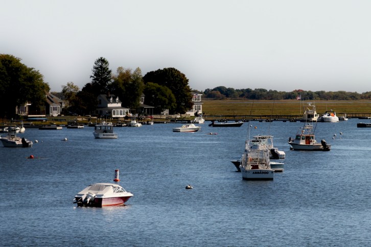 Afloat in Newbury Harbor, Newbury, Massachusetts