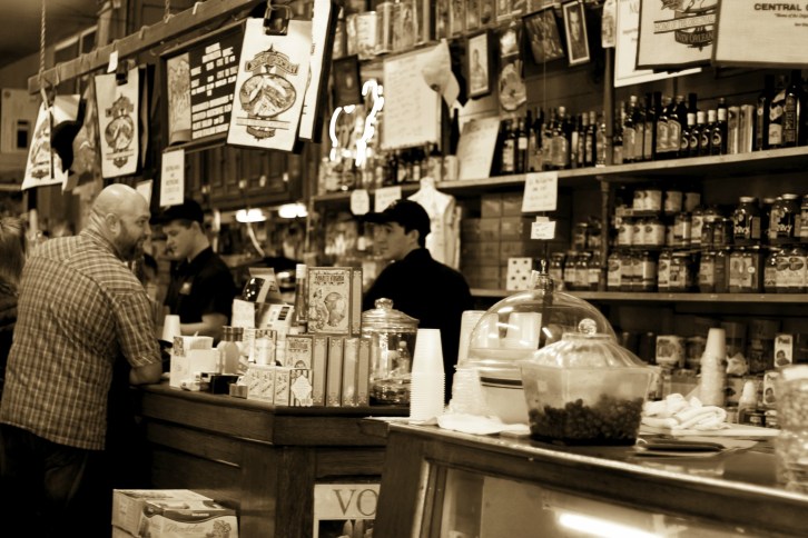 Inside Central Grocery