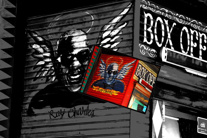 Ray Charles, House of Blues Box Office, New Orleans