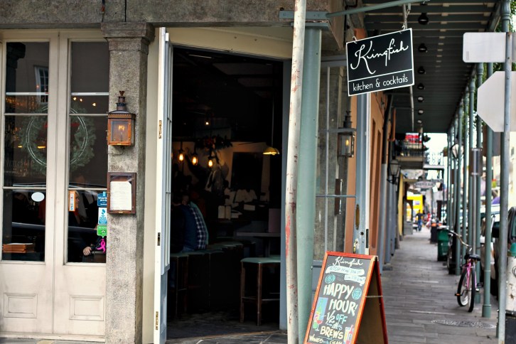 Kingfish Kitchen and Cocktails, The French Quarter, New Orleans