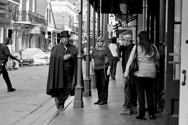 Morning on Bourbon Street, New Orleans