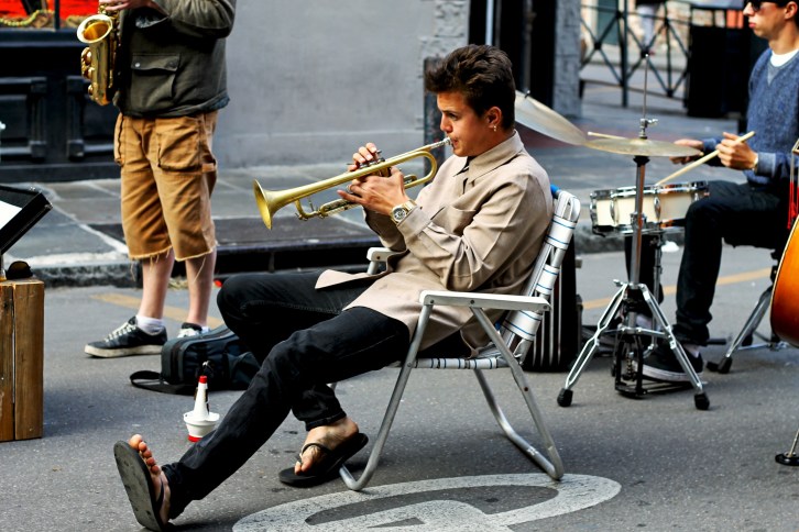 The Rossi Gang Band No 2, The French Quarter, New Orleans