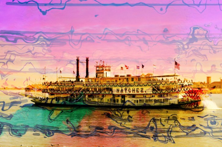 The Natchez, Mississippi River, New Orleans
