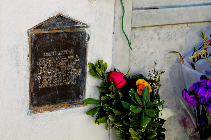 Tomb of Marie Laveau, St. Louis Cemetery No. 1, New Orleans