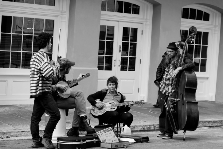 Tuning Up, The French Quarter, New Orleans