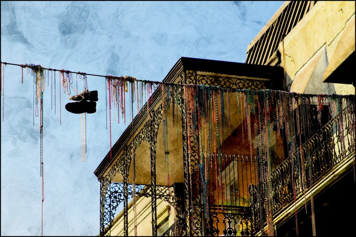 Mardi Gras Hangover, Bourbon Street, New Orleans