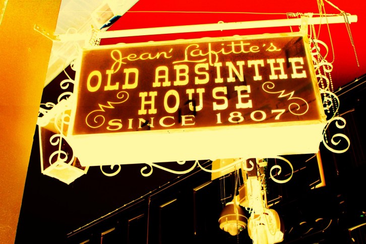 Old Absinthe House Sign, New Orleans