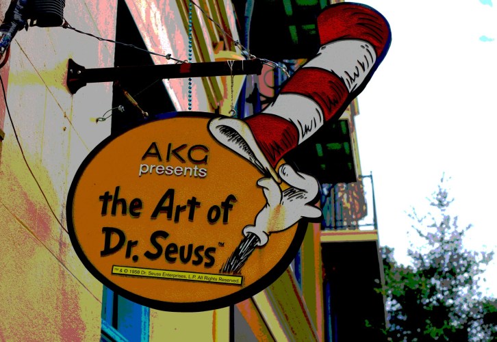 The Art of Dr. Seuss Sign, New Orleans