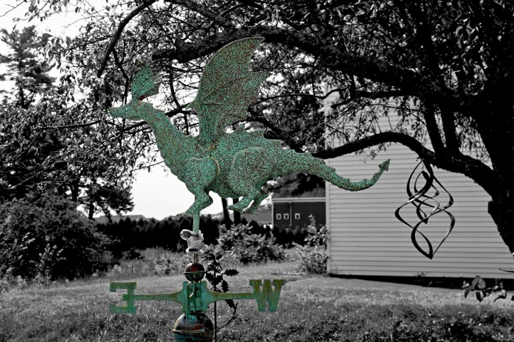 The Dragon Weathervane