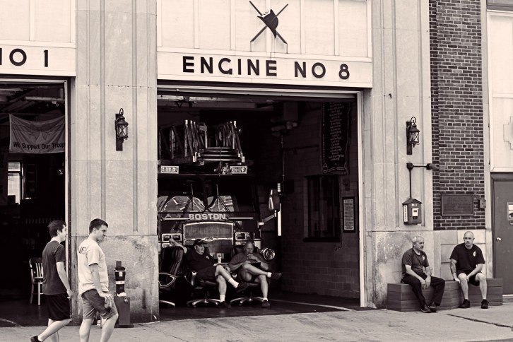 Engine No. 8, The North End of Boston