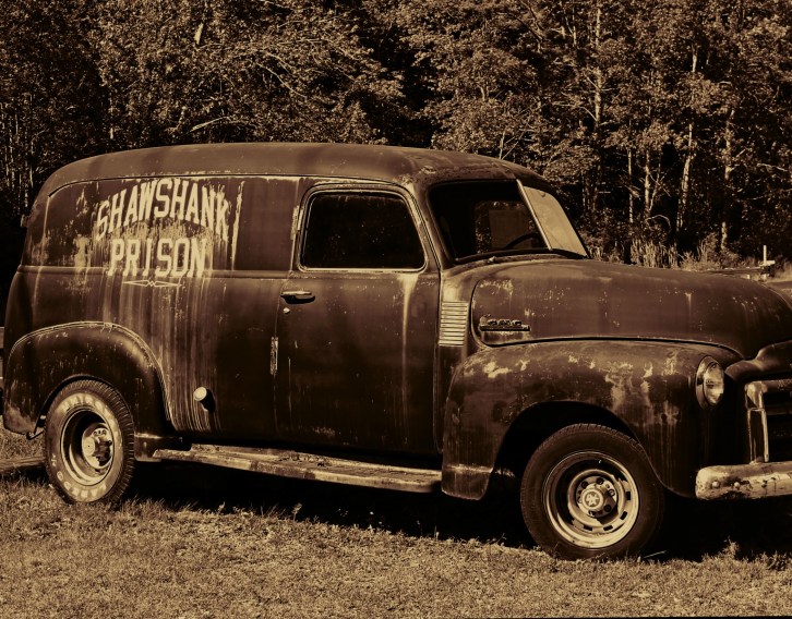 Shawshank Prison Truck, Maine