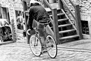Rider in the Rain, Quebec