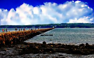 The Long Walk to Rockland Breakwater Light