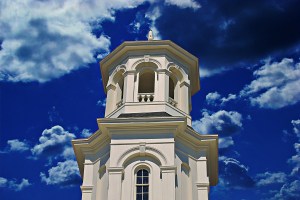 The Provincetown Library Steeple
