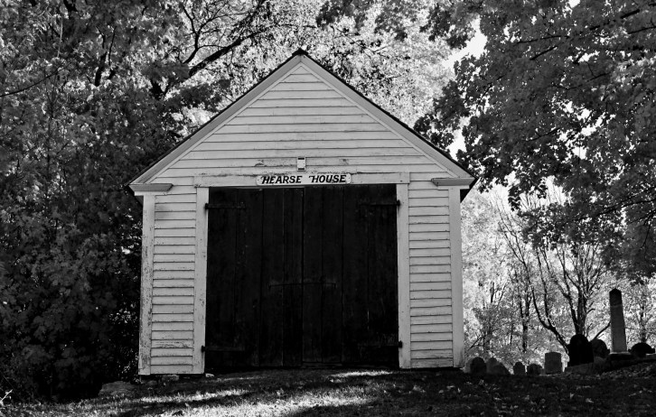 The Old Graveyard-2-Portrait B&amp;W