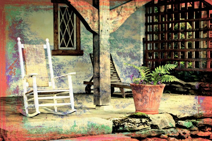 A Place to Relax-Sketchy &amp; Painterly